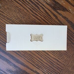 Vintage Cross Ladies Ball Pen Classic Black No. 2542 Writing Pen With Case